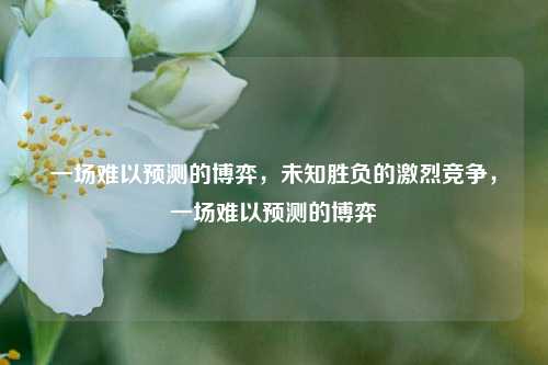 一场难以预测的博弈，未知胜负的激烈竞争，一场难以预测的博弈