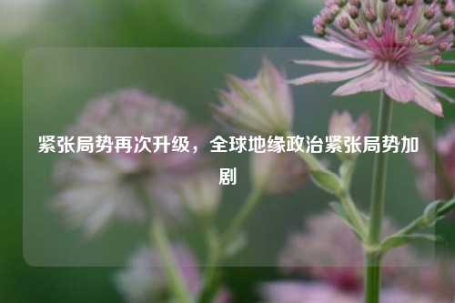 紧张局势再次升级，全球地缘政治紧张局势加剧