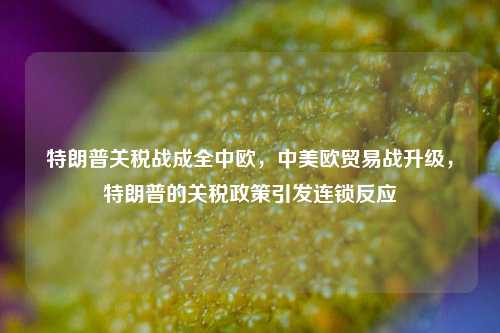 特朗普关税战成全中欧，中美欧贸易战升级，特朗普的关税政策引发连锁反应
