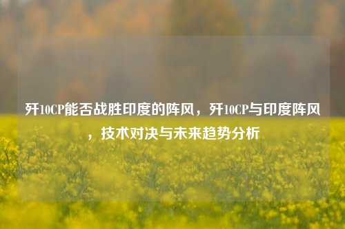 歼10CP能否战胜印度的阵风，歼10CP与印度阵风，技术对决与未来趋势分析