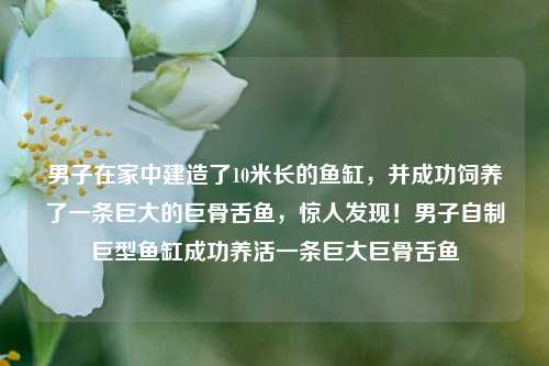 男子在家中建造了10米长的鱼缸，并成功饲养了一条巨大的巨骨舌鱼，惊人发现！男子自制巨型鱼缸成功养活一条巨大巨骨舌鱼