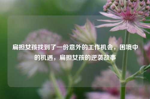 扁担女孩找到了一份意外的工作机会，困境中的机遇，扁担女孩的逆袭故事