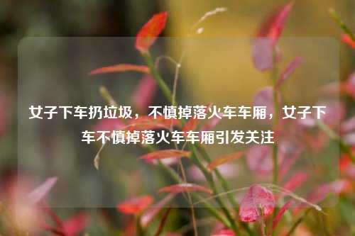 女子下车扔垃圾，不慎掉落火车车厢，女子下车不慎掉落火车车厢引发关注