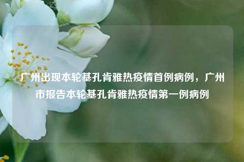 广州出现本轮基孔肯雅热疫情首例病例，广州市报告本轮基孔肯雅热疫情第一例病例