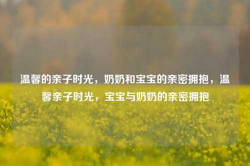 温馨的亲子时光，奶奶和宝宝的亲密拥抱，温馨亲子时光，宝宝与奶奶的亲密拥抱
