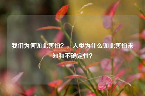 我们为何如此害怕？，人类为什么如此害怕未知和不确定性？